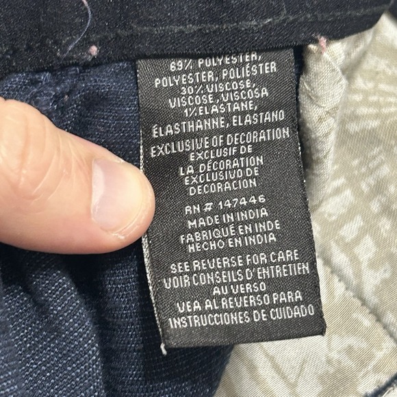 Hang Ten Navy Blue Athletic Casual Shorts Men's‎ Size 32 - Picture 11 of 12